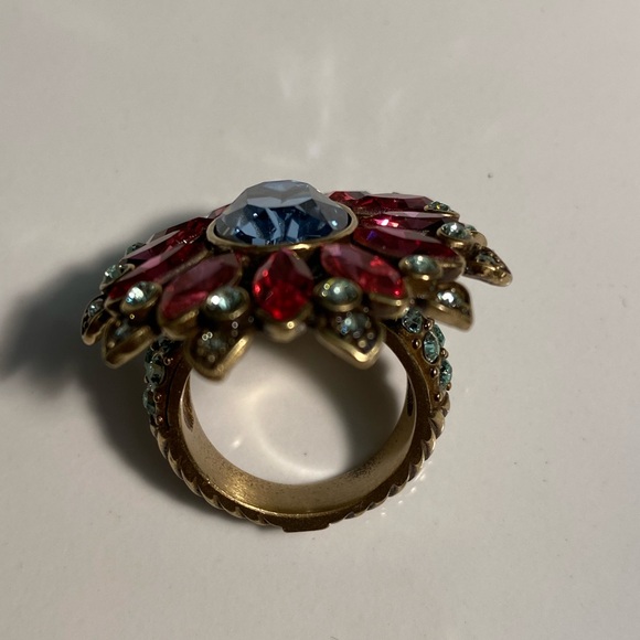 Heidi Daus “Glorious Garden” cocktail ring - Picture 14 of 14